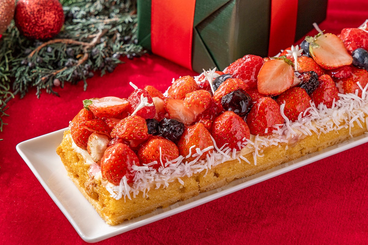 Christmas Mixed Berry Tart