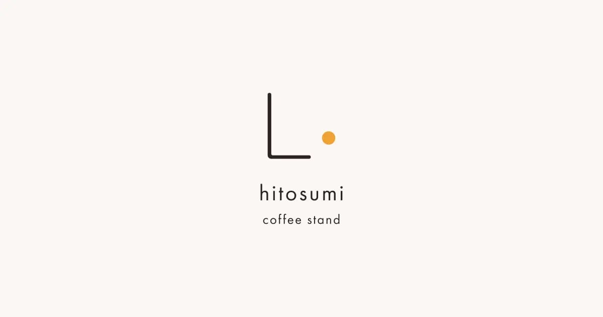 hitosumi coffee stand Opens in Kitashinagawa, Tokyo — October 22