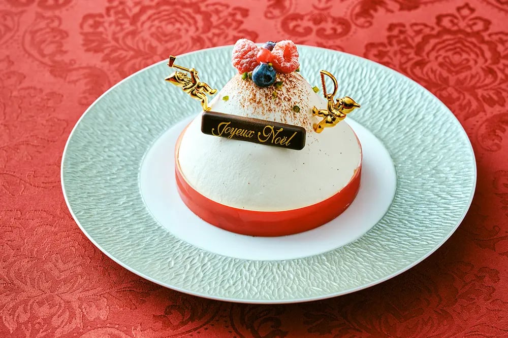 New creation: Christmas Mont Blanc (about 12cm) — ¥4,400 (tax included)
