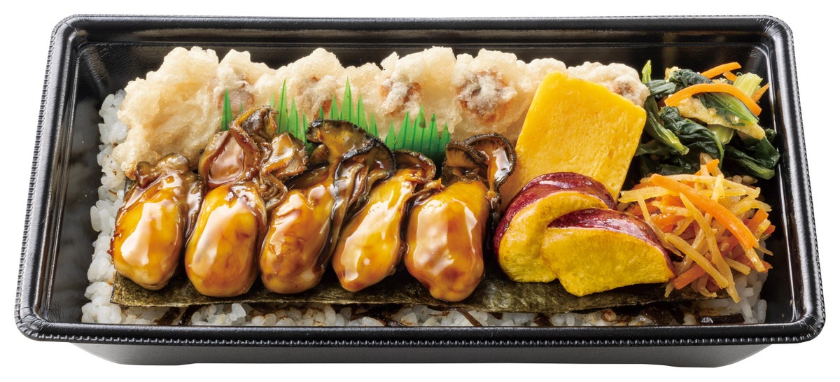Oyster flavor x Nori Bento — Addictive Oyster Bento — ¥732 (tax included ¥790)