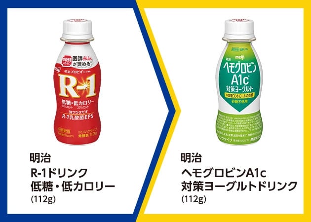 明治R-1ドリンク低糖・低カロリー (112g)