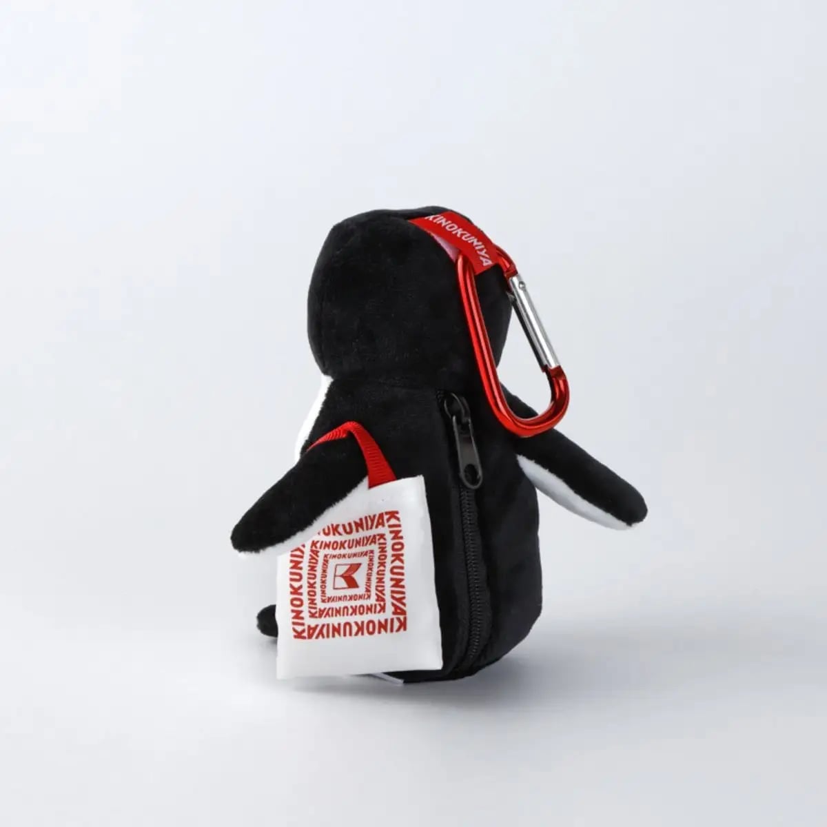 Red back view.