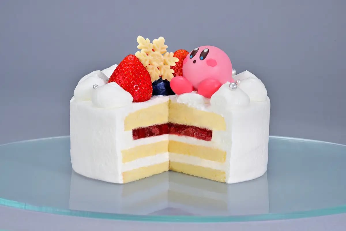 Kirby Café PETIT Debuts Kirby’s Special Strawberry Cake in Tokyo, Osaka — Nov 11 November 11