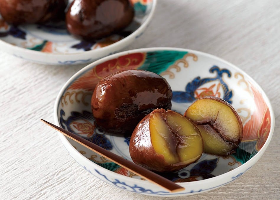 Yamae-do's chestnut shibukawa simmered chestnuts