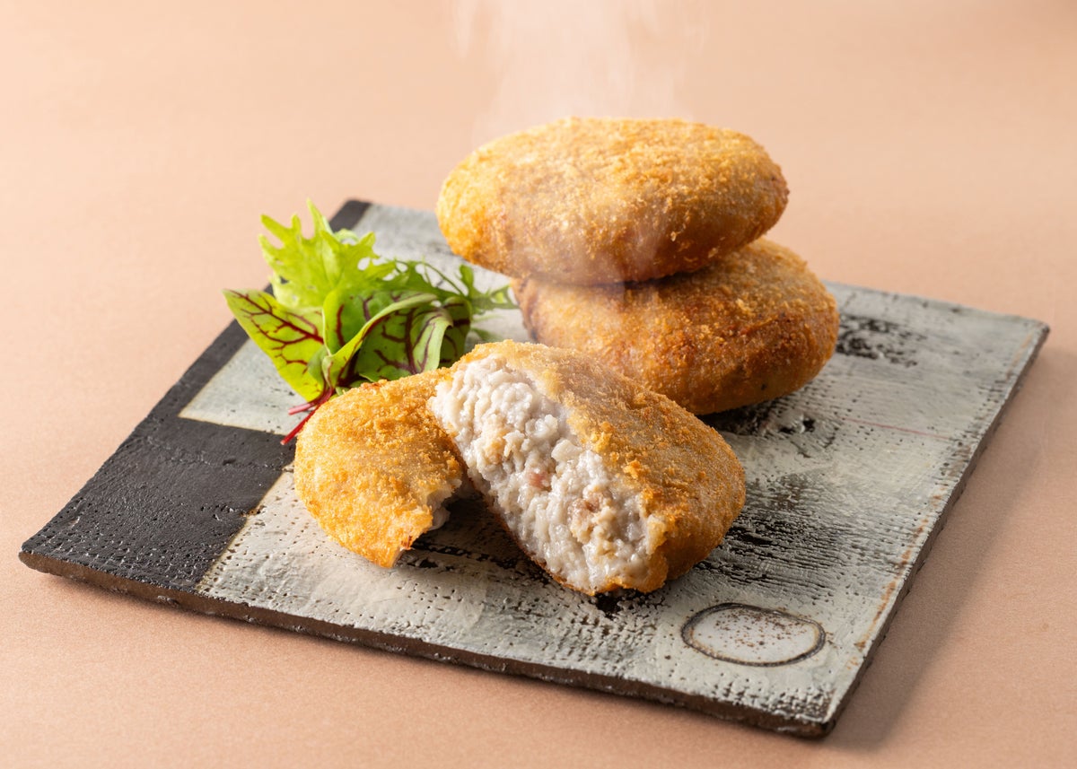 Hime Koko Club's Amakusa Daio lotus root croquette