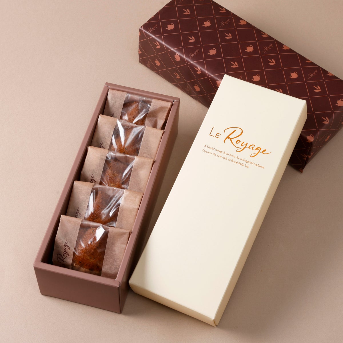 Royal Milk Tea Marron 5-piece set — ¥2,916 (tax included)