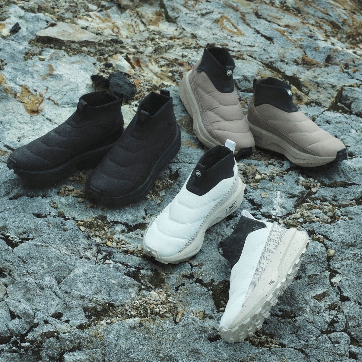 Left: "black"; Top right: "sablun-black"; Bottom: "white-moonbeam"