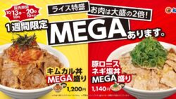 matsuya mega mori fair double meat bowls across japan 01