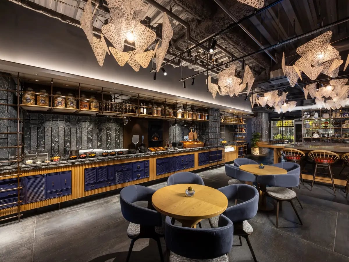 TRATTORIA M Kyoto Interior.