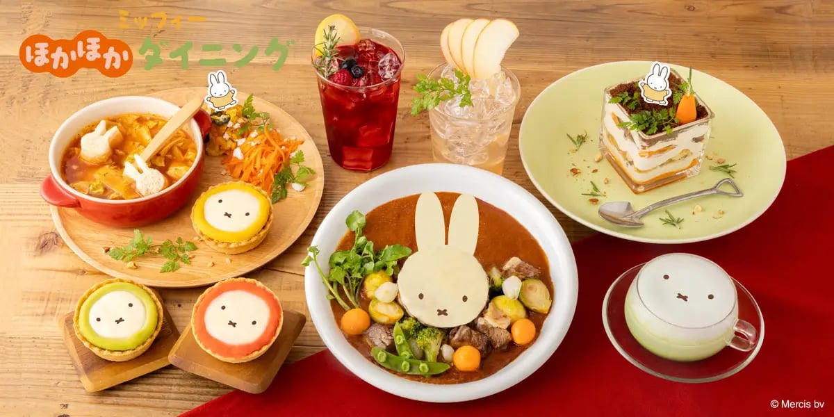 Miffy Winter Cafe Hokahoka Dining Opens in Tokyo Oct 31, Osaka Nov 26 October 31