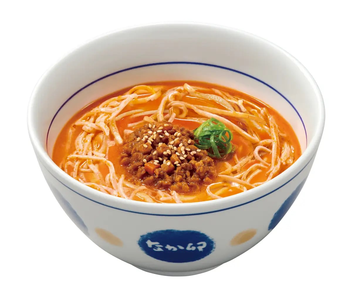 Tantan Soba (small) ¥520 (tax included), (regular) ¥680 (tax included), (large) ¥800 (tax included)