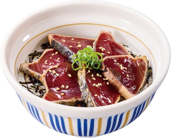 ¥990 Yuzu Onion Warayaki Katsuo Don at Nakau, Tokyo — From October 14