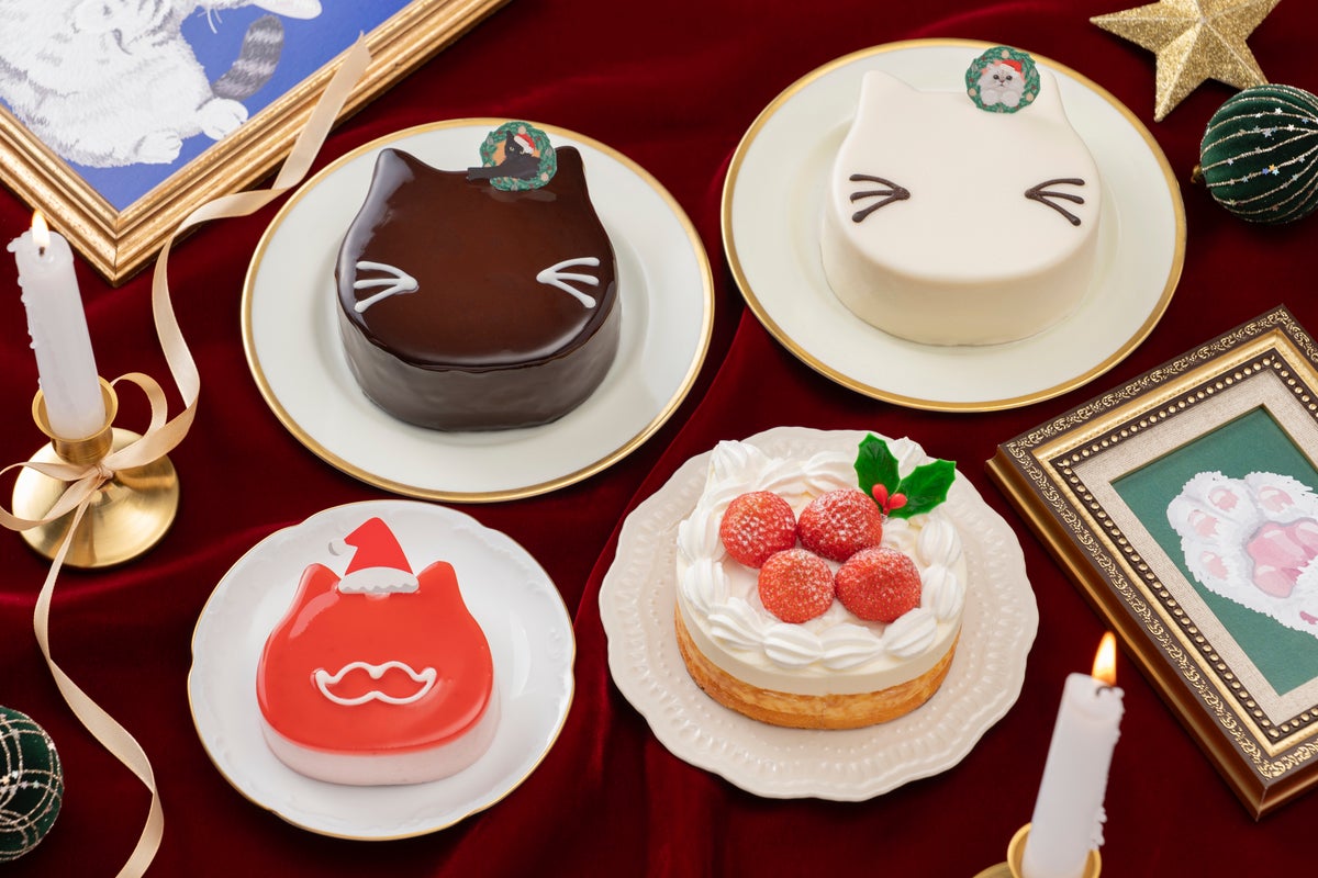Neko Neko Launches Limited-Quantity Christmas Cakes in Japan From October 13