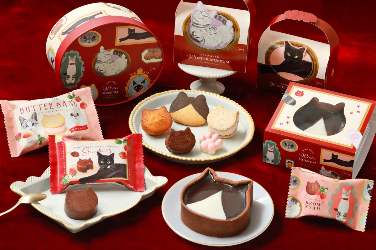 Neko Neko Debuts Winter Sweets in Japan, from ¥150 — November 1