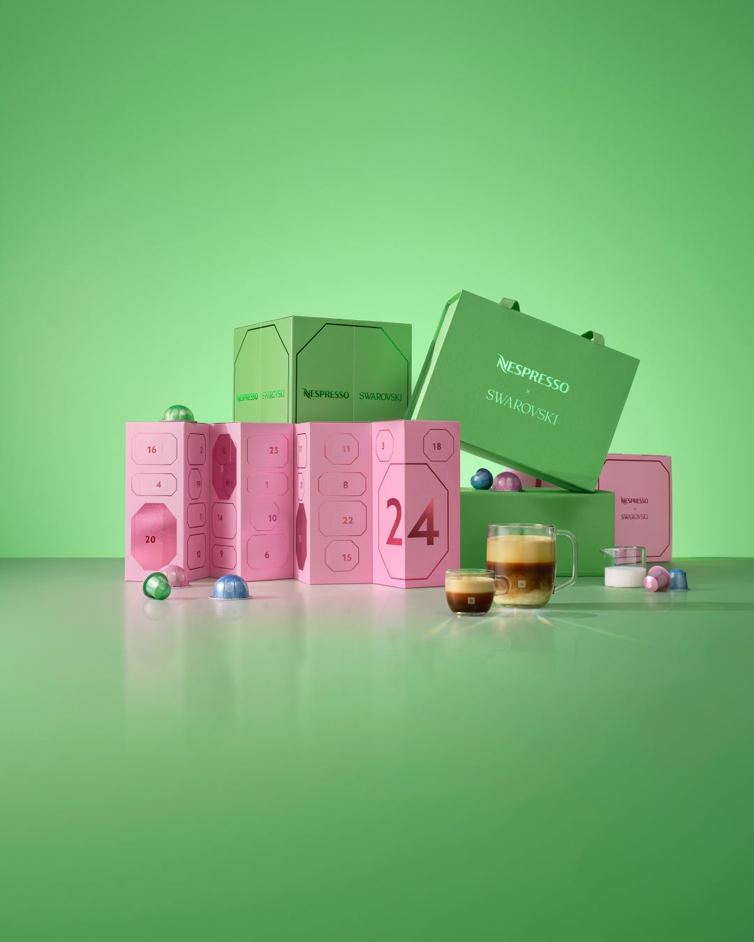 Nespresso x Swarovski Crystal Spark Coffees Debut in Japan Oct. 23 October 23