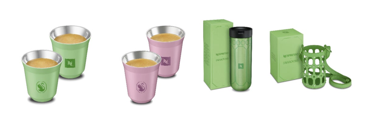 Nespresso x Swarovski Crystal Spark Coffees Debut in Japan Oct. 23 October 23