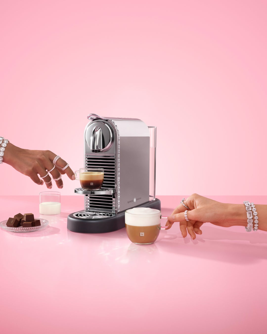 Nespresso x Swarovski Crystal Spark Coffees Debut in Japan Oct. 23 October 23