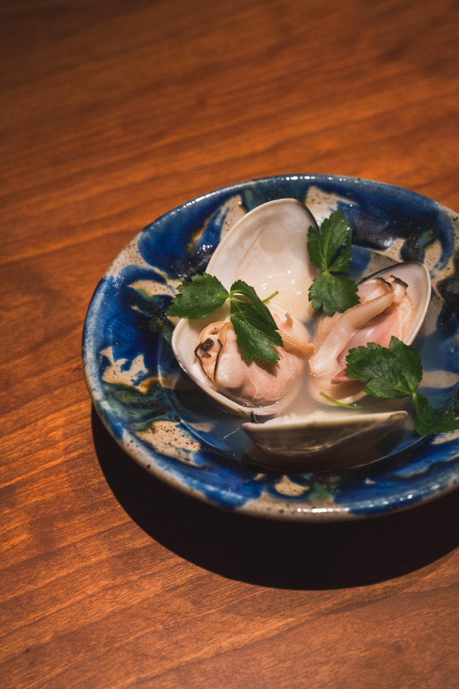 Hamaguri clams.