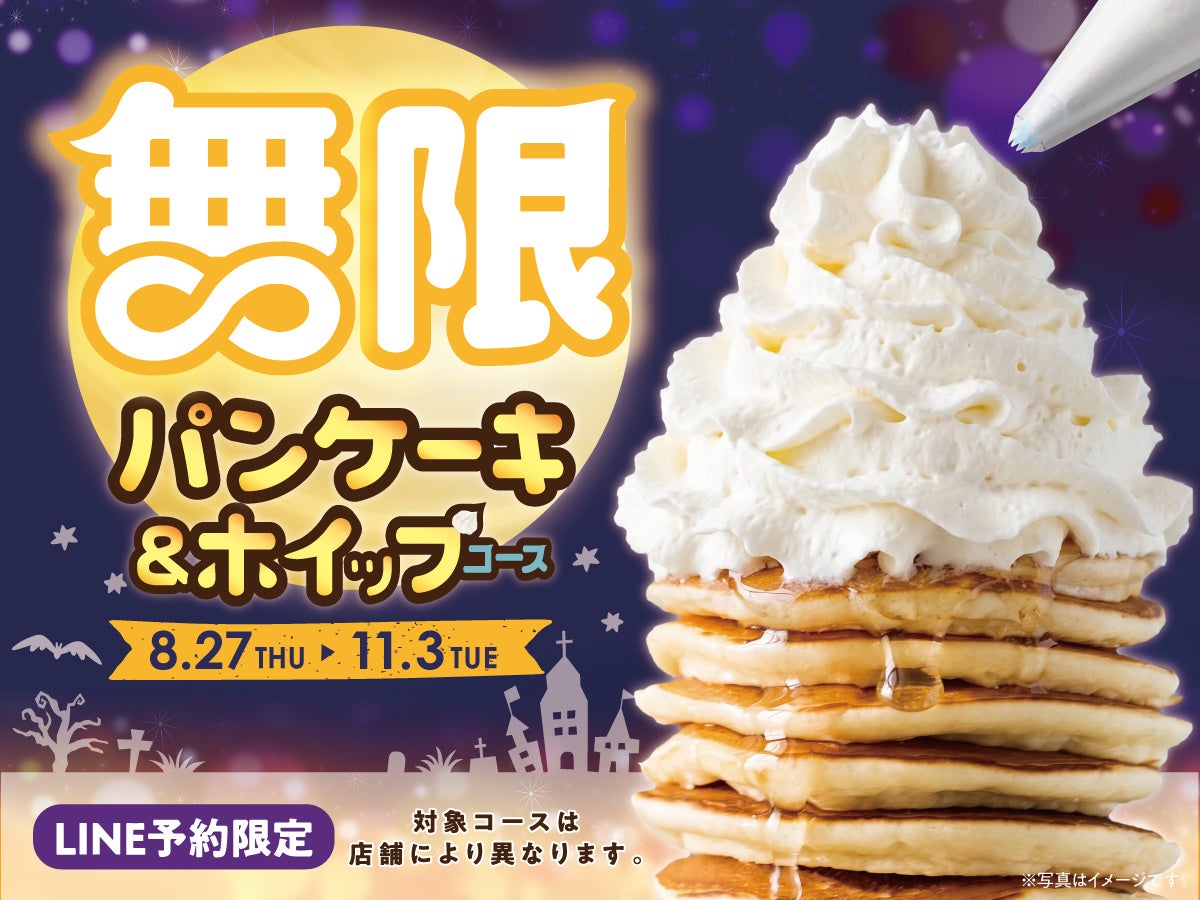All-You-Can-Eat Pancakes at Nilax Buffet Across Japan — Aug 27–Nov 3 August 27