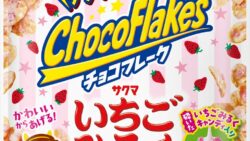 nissin cisco sakuma choco flake strawberry milk japan 01
