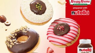 Nutella x Krispy Kreme Doughnuts Collab Returns in Japan From November 1