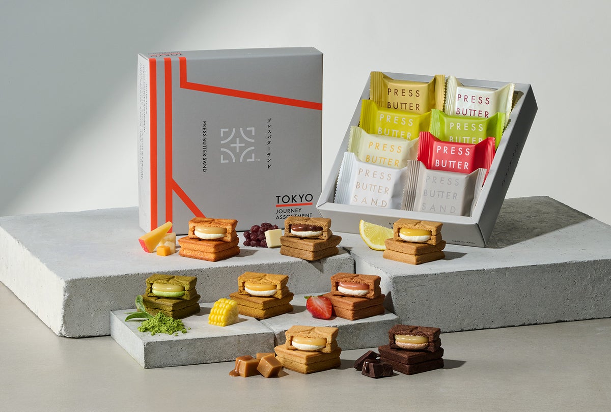 ■ Price: ¥2,592 (tax included) ■ Sales location: PRESS BUTTER SAND Gransta Tokyo Gin no Suzu Store ■ Sale period: October 22, 2026 (Thursday) to March 31, 2027 (Wednesday) *While supplies last *Sale period subject to change.