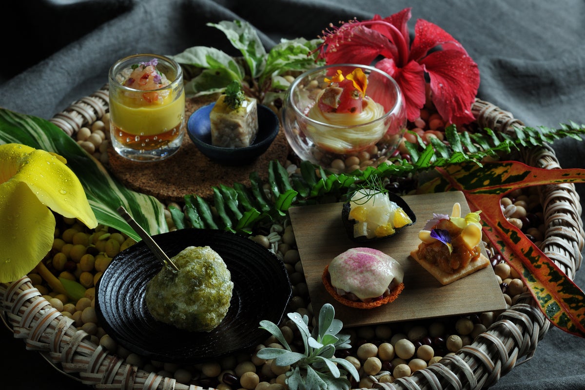 Assorted seven appetizers