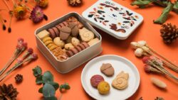 snaqme donguri mikke autumn cookie tin 01