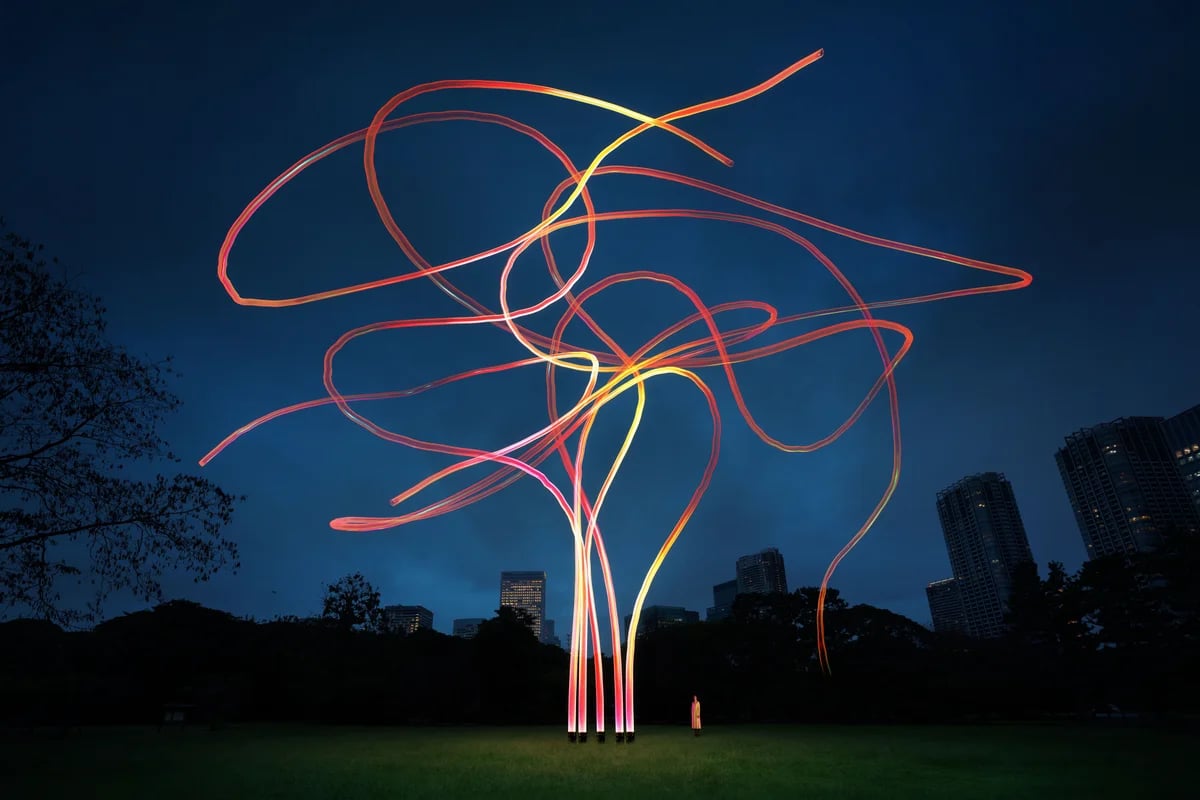 From ¥900: teamLab Hamarikyu Night Art in Tokyo, Nov 25–Dec 24 October 23