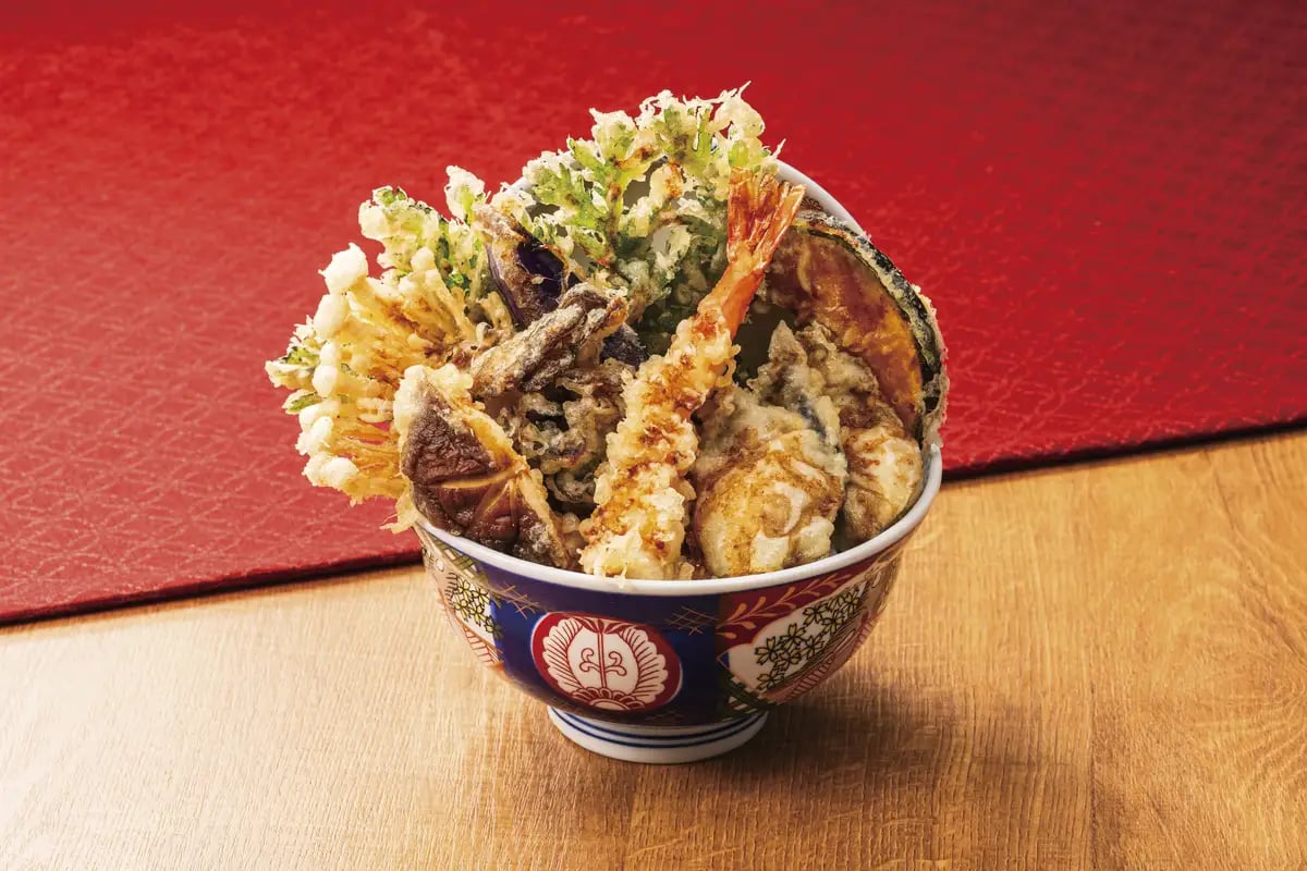 Tendon Hamada Launches Oyster-Mushroom Tendon in Japan — ¥1,680 From Oct 28