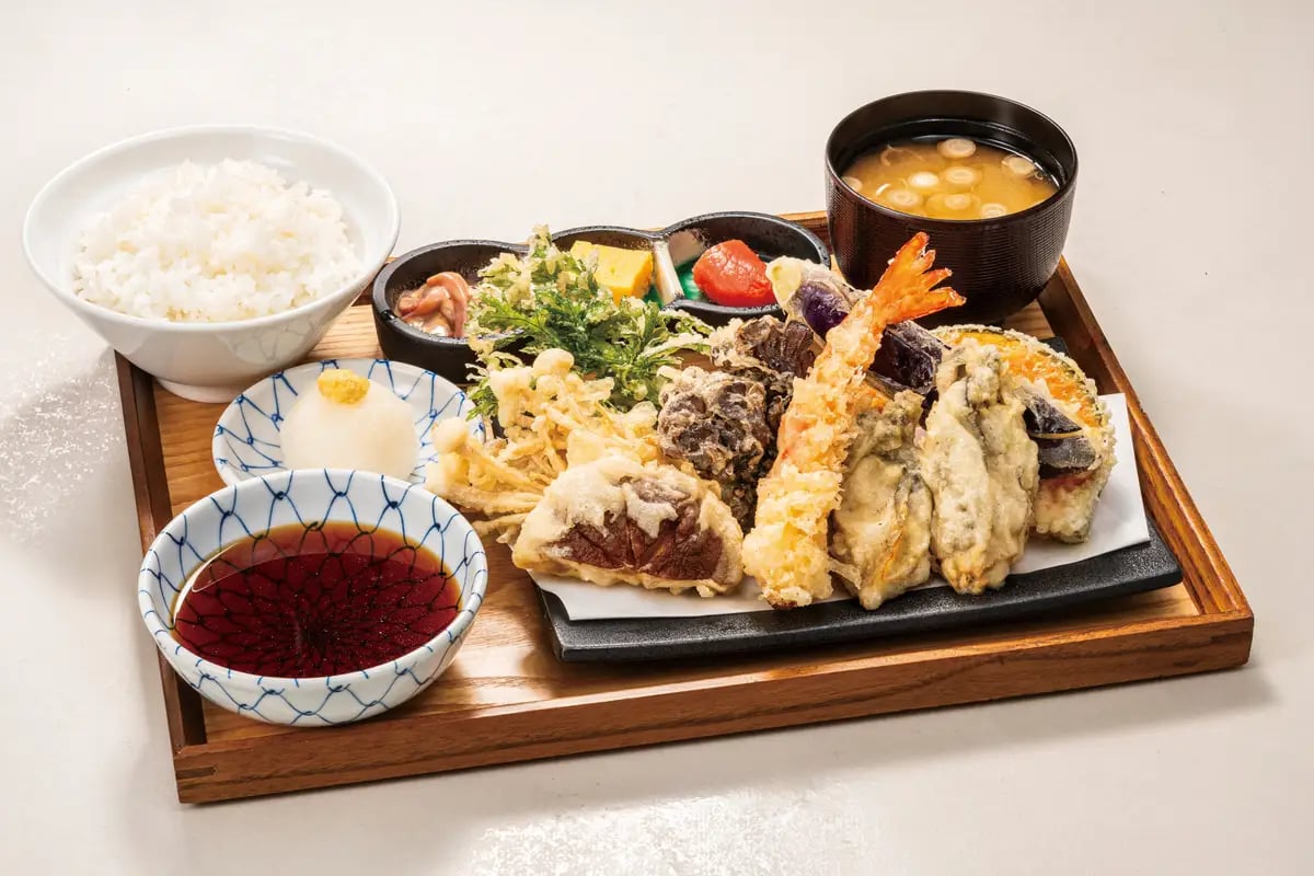Tendon Hamada Launches Oyster-Mushroom Tendon in Japan — ¥1,680 From Oct 28