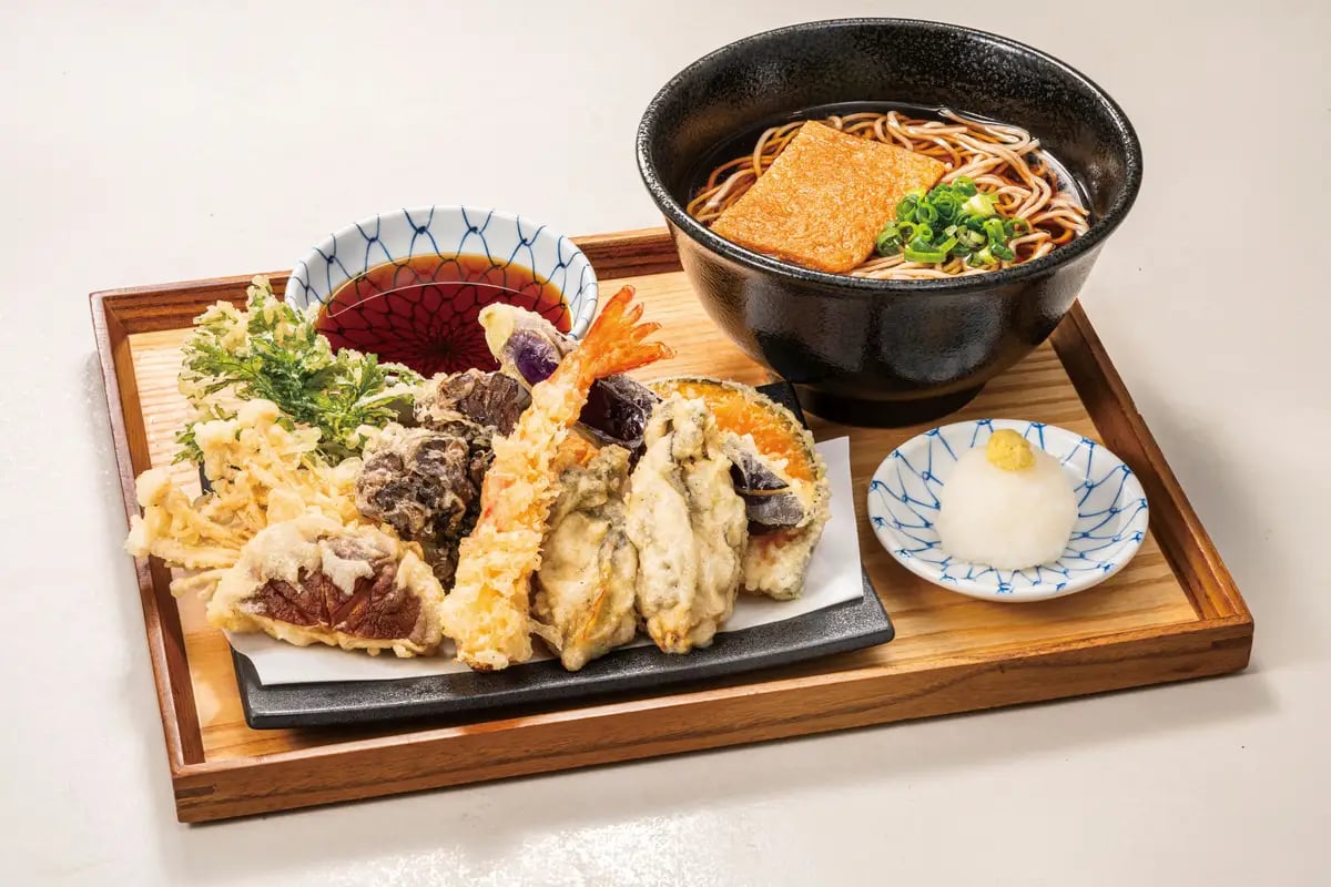 Tendon Hamada Launches Oyster-Mushroom Tendon in Japan — ¥1,680 From Oct 28