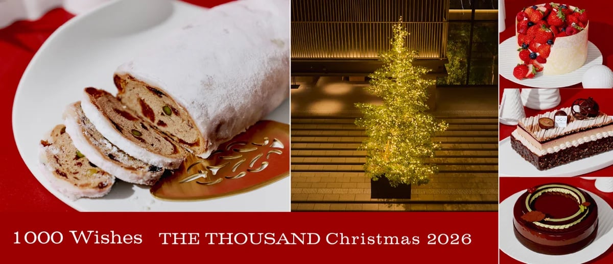 (Left) Stollen (Center) Christmas Tree (Right) Three Types of Christmas Cake