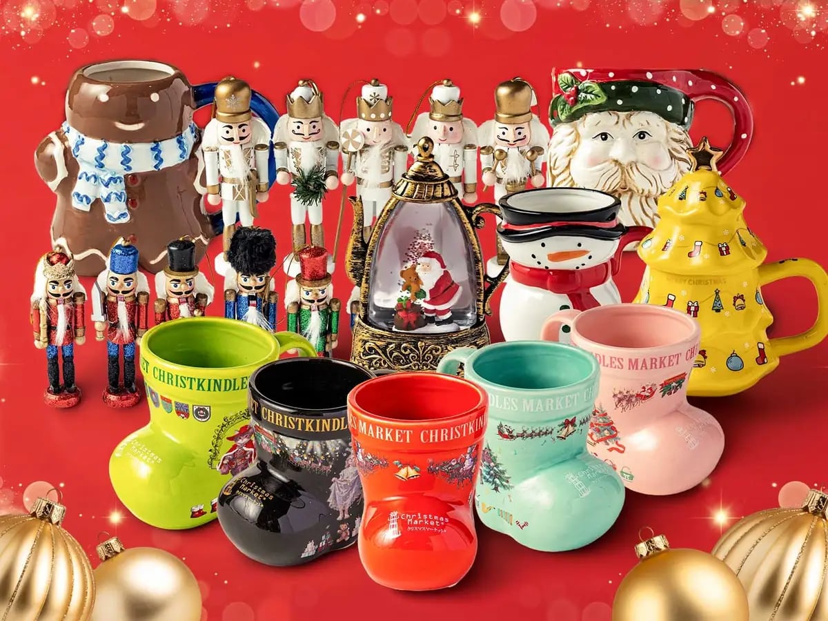 A new Grimm's Fairy Tales-inspired mug and Christmas goods.