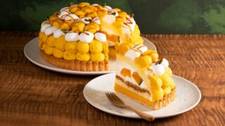 Tsubakiya Coffee, Ducky Duck Launch Hokkaido Pumpkin Tart in Japan From Oct 13