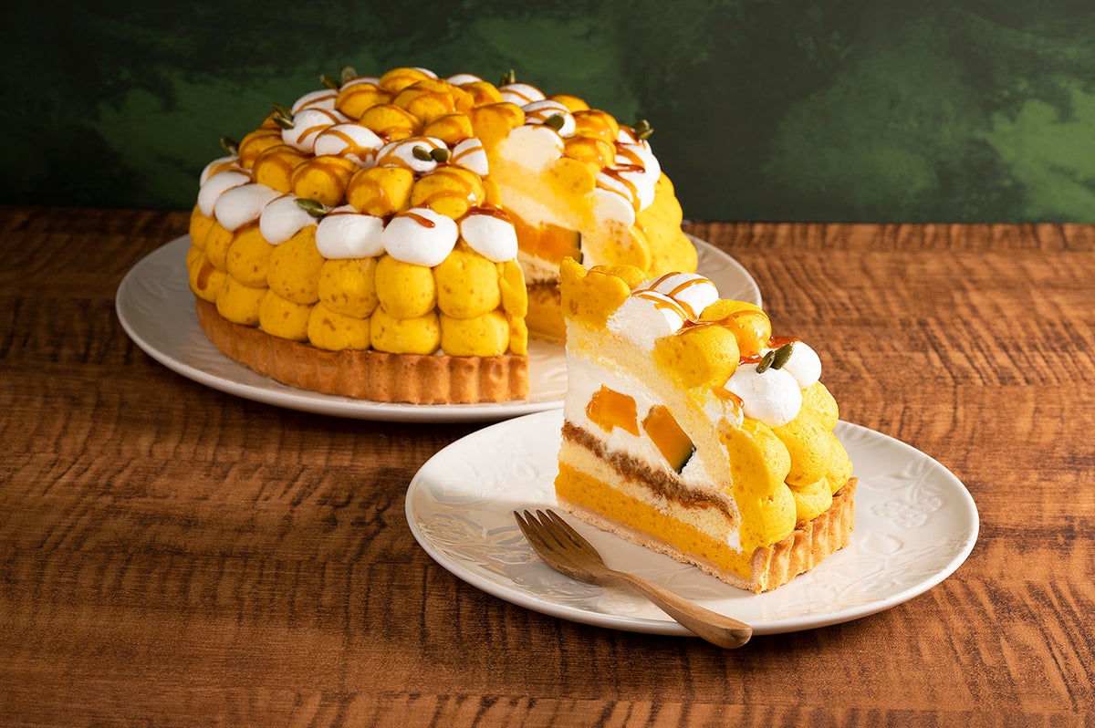 Tsubakiya Coffee, Ducky Duck Launch Hokkaido Pumpkin Tart in Japan From Oct 13