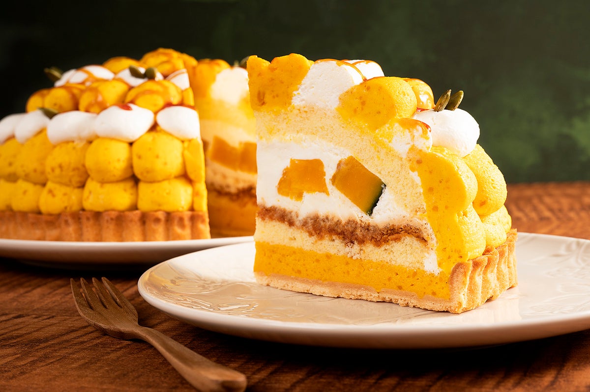 Tsubakiya Coffee, Ducky Duck Launch Hokkaido Pumpkin Tart in Japan From Oct 13