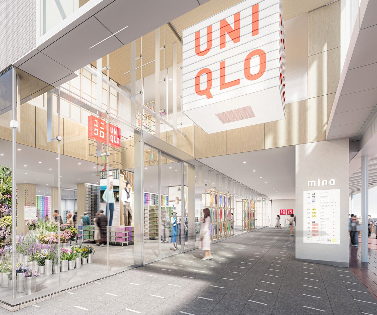 UNIQLO Kyoto's global flagship store image.