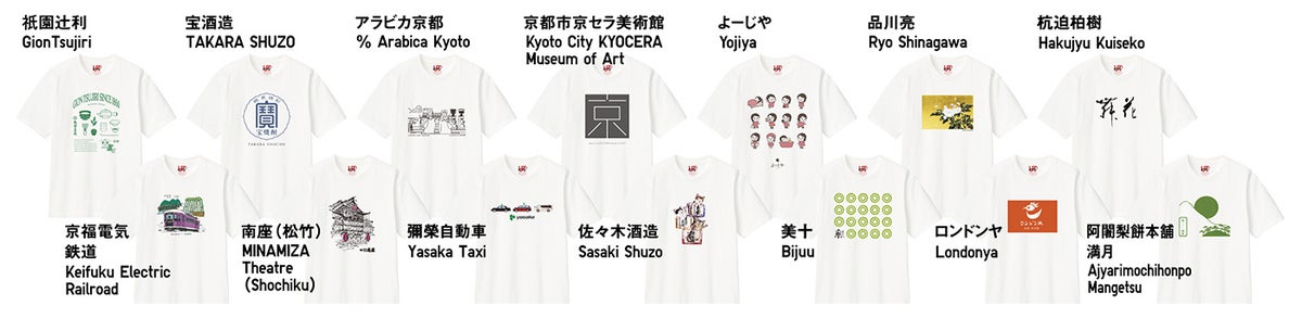 ¥1,990 Kyoto Collab T-Shirts Arrive at UNIQLO Kyoto — November 6