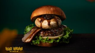 ¥1,790 Porcini Mushroom Burgers Return at Village Vanguard Diner, Tokyo, Oct 1–Nov 30 October 1