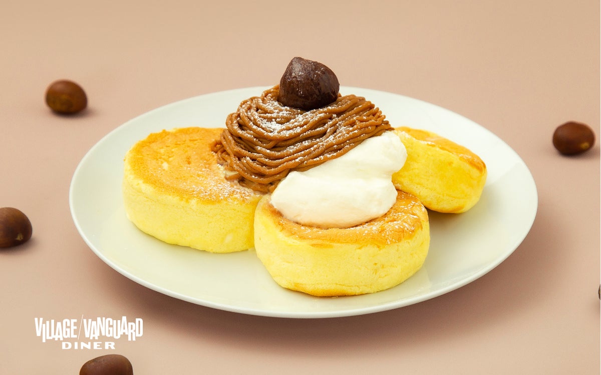 Mont Blanc Pancake — ¥1,390 (tax included)