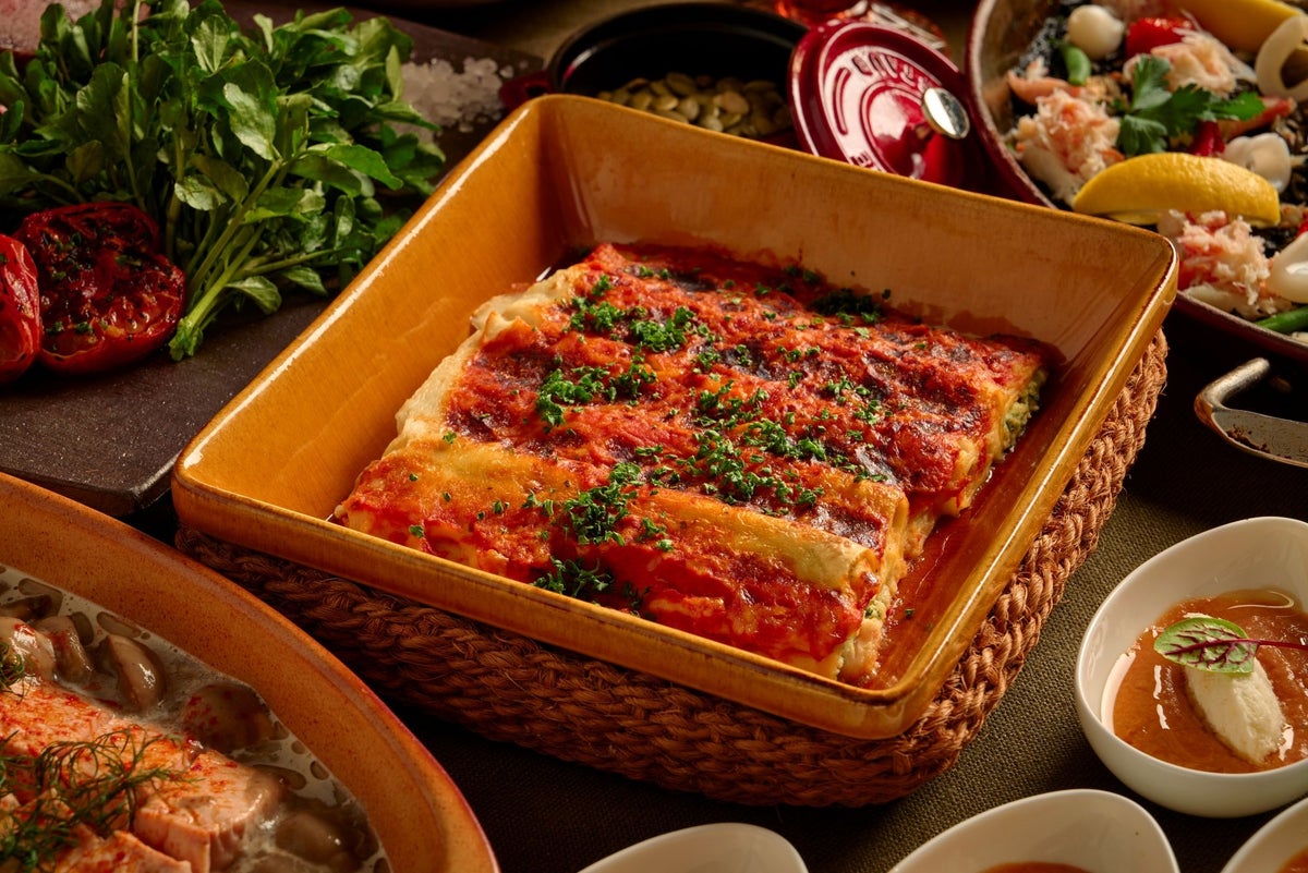 Westin Hotel Yokohama's special cannelloni (dinner only)