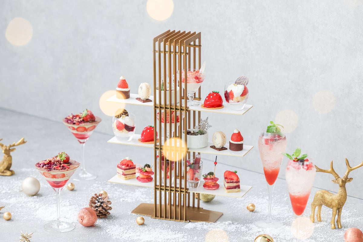 Strawberry Christmas Afternoon Tea - Strawberry Christmas - Image