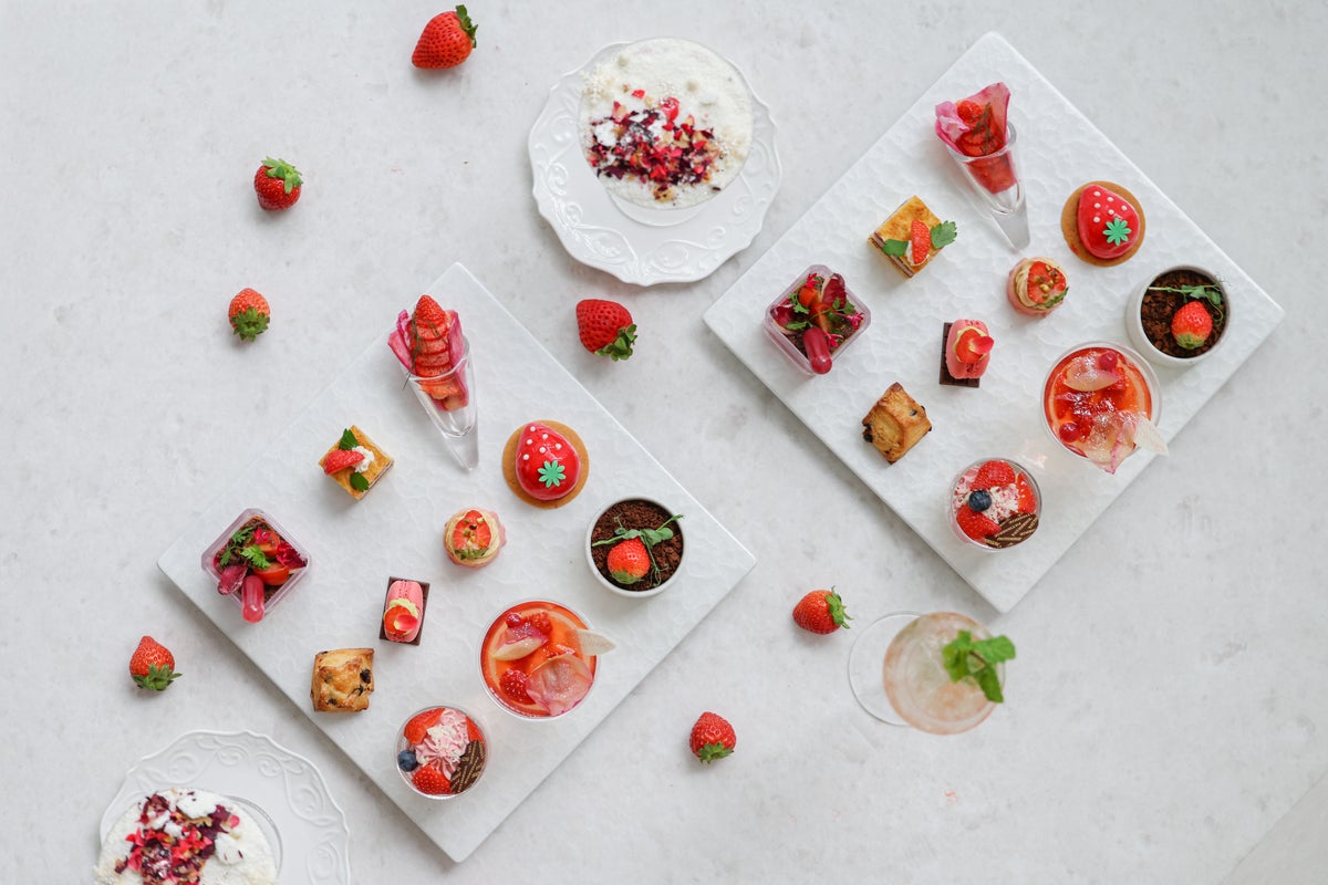 Winter Strawberry Collection Afternoon Tea at Tokyo Bay Shiomi Prince Hotel — From December 1