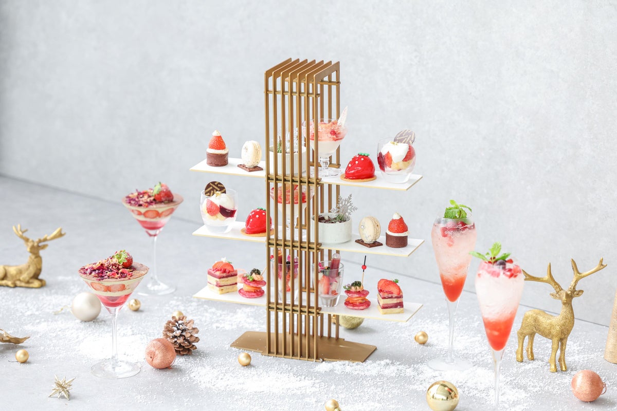 Winter Strawberry Collection Afternoon Tea at Tokyo Bay Shiomi Prince Hotel — From December 1